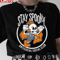 Stay Spooky Antisocial Social Club Halloween Unisex T-Shirt