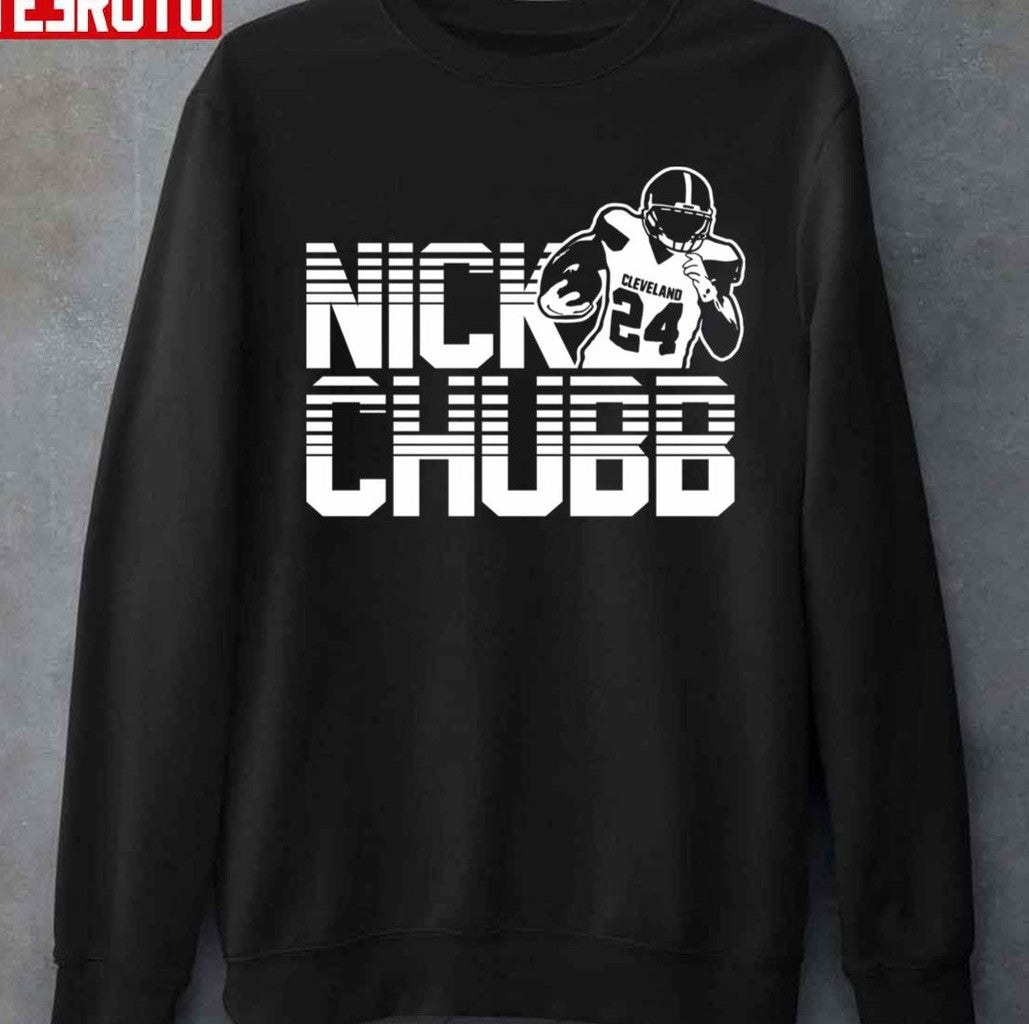 Nick Chubb Cleveland No 24 Graphic Unisex T-shirt