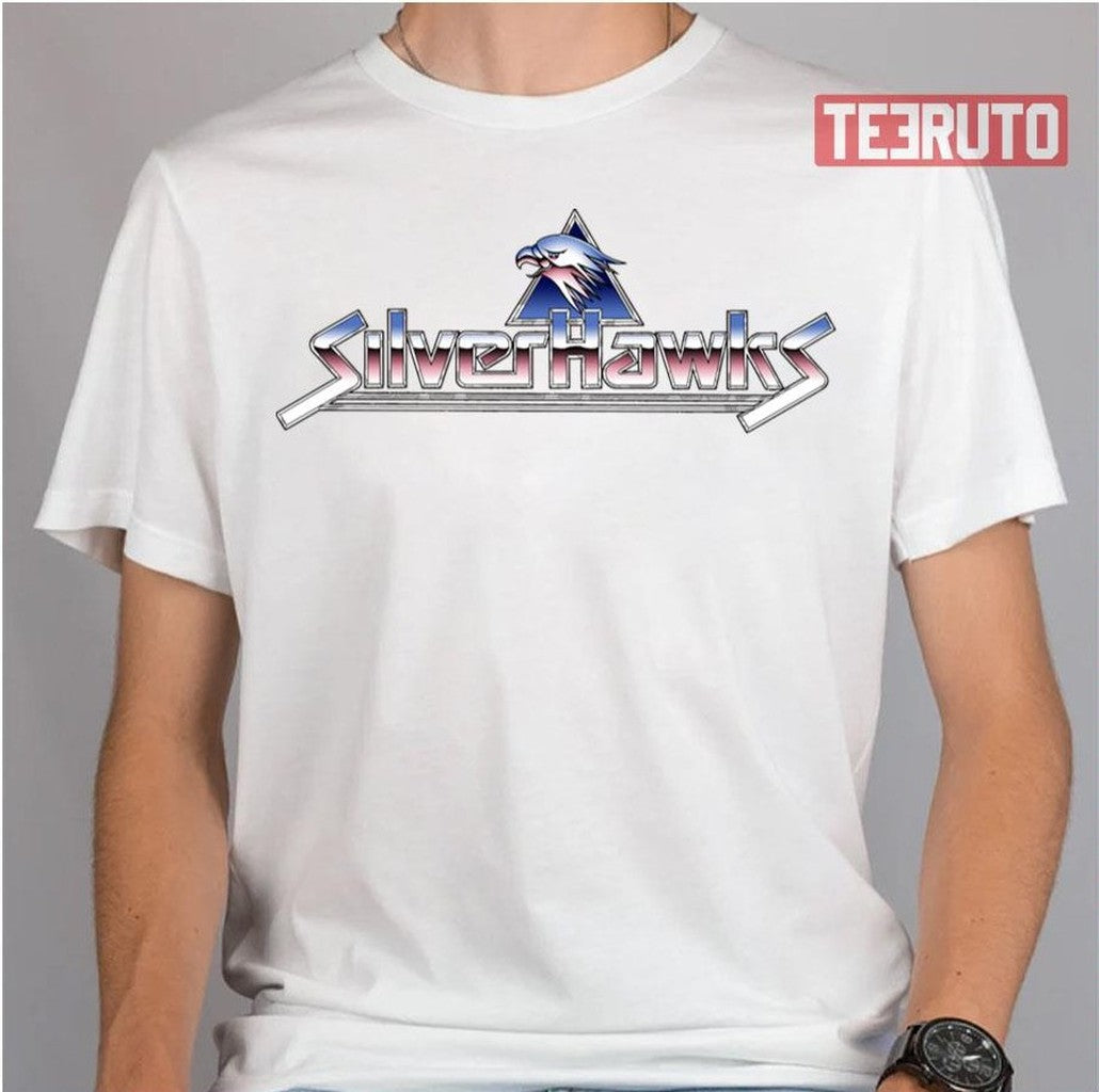 Silverhawks Retro Cartoon Logo Unisex T-Shirt