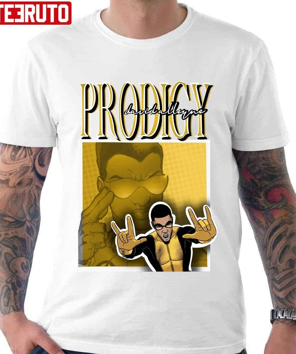 Prodigy David Alleyne Comic Vintage 90s Bootleg Style Unisex T-Shirt
