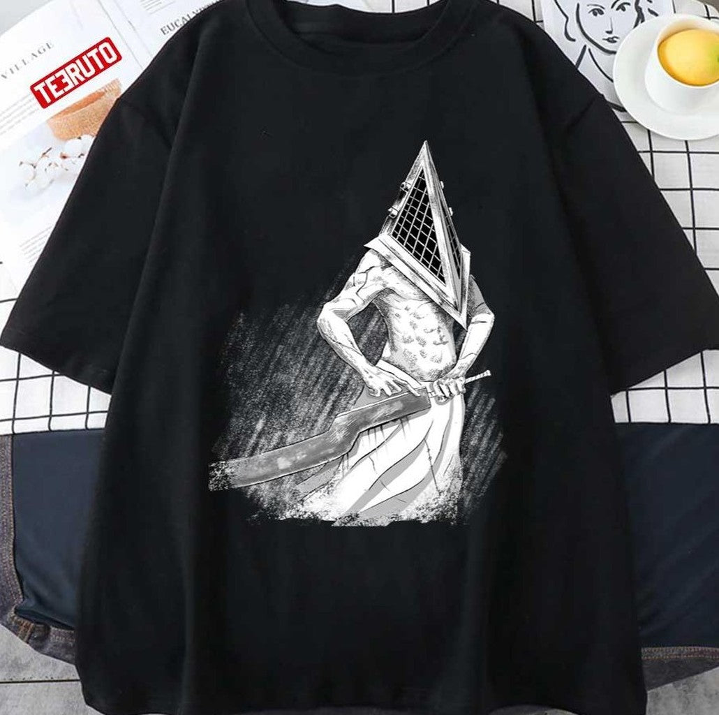 Silent Hill Character Pyramid Head Sketch Unisex Sweatshirt