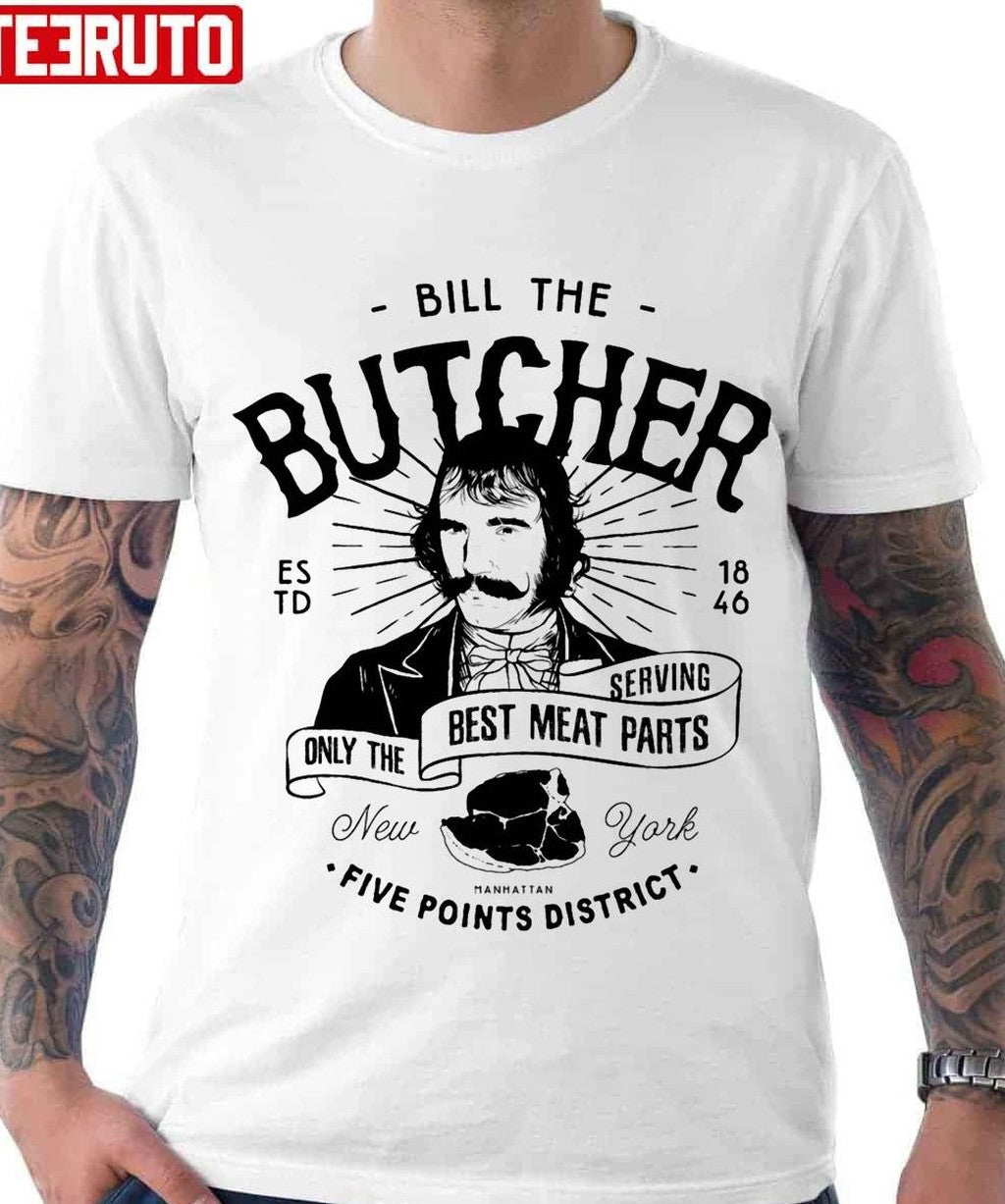 Bill The Butcher Gangs Of New York Unisex T-Shirt