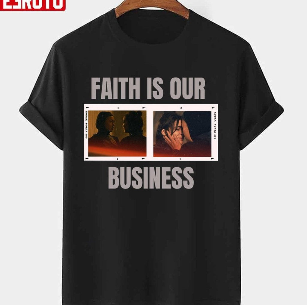 Beatrice And Ava Kristina Tonteri Young Warrior Nun Faith Is Our Business Unisex T-Shirt