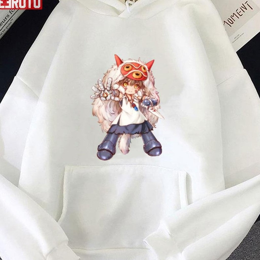 Princess Mononoke Cosplay Made In Abyss Prushka Unisex Hoodie