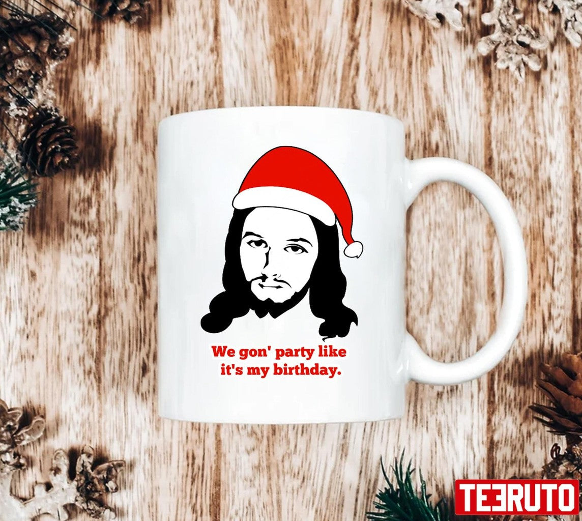 Birthday Jesus Rapper Meme Christmas Unisex Sweatshirt