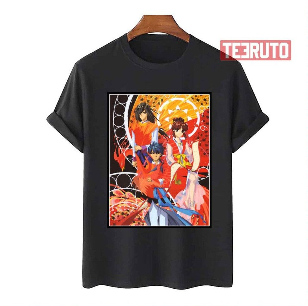 Suzaku Trio Fushigi Yuugi Unisex T-Shirt