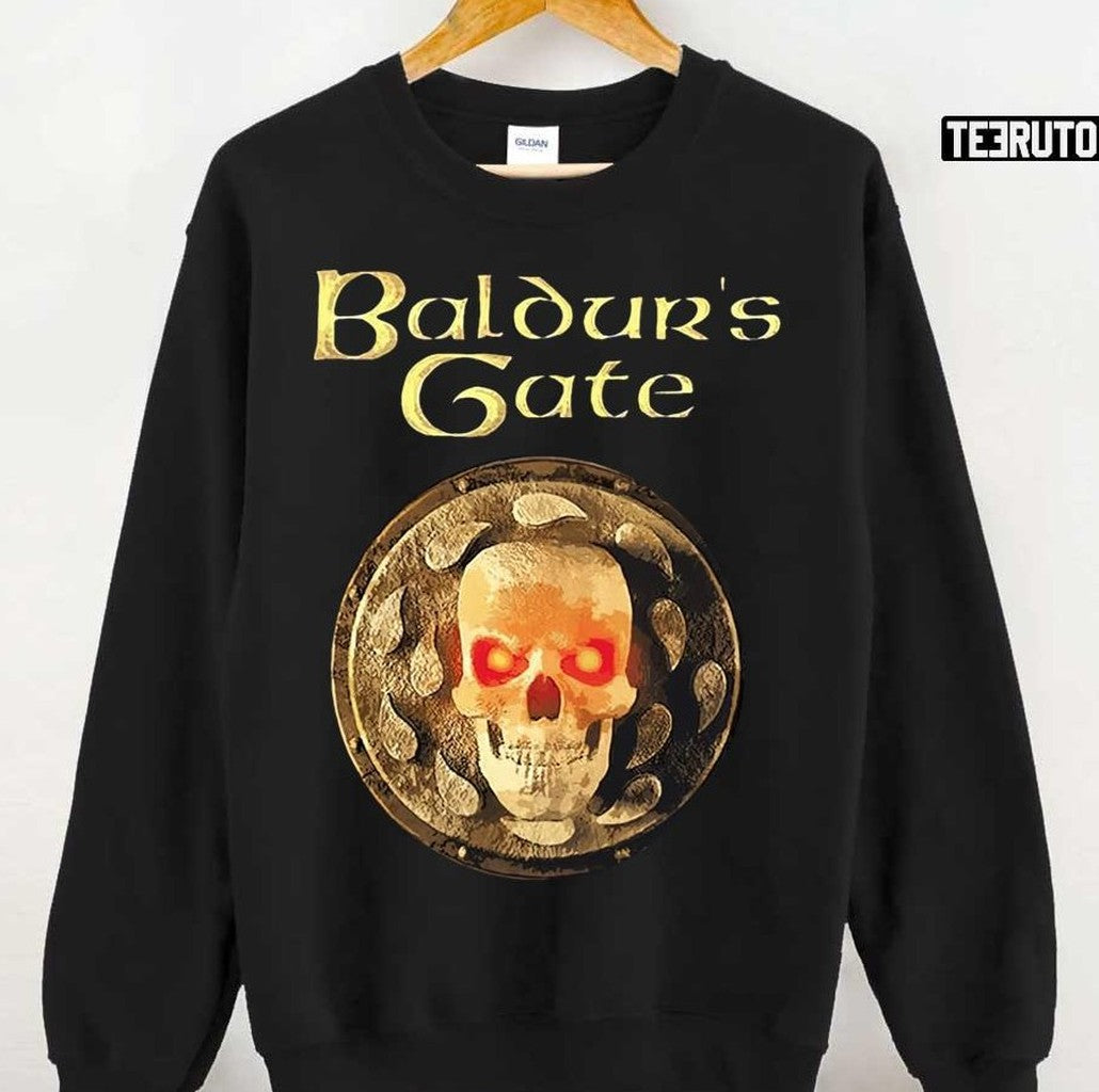 Baldur Gate Skeleton Game Unisex T-Shirt