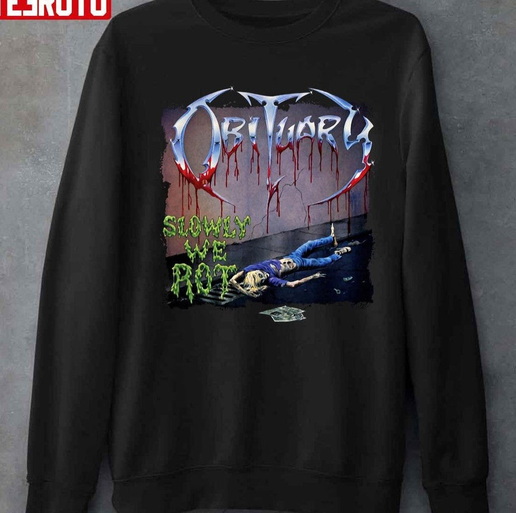 Obituary Band Slowly We Rot Unisex T-Shirt
