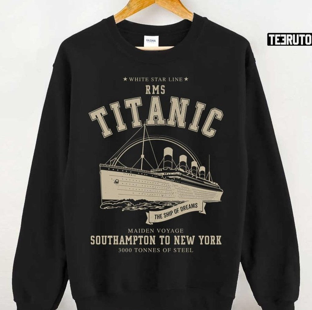 Southamton To New York Titanic Unisex Sweatshirt
