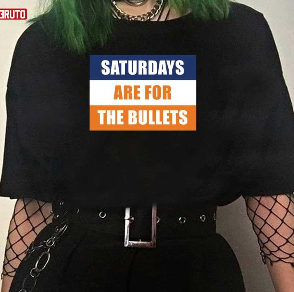 Saturdays Are For The Bullets Gettysburg College Unisex T-Shirt