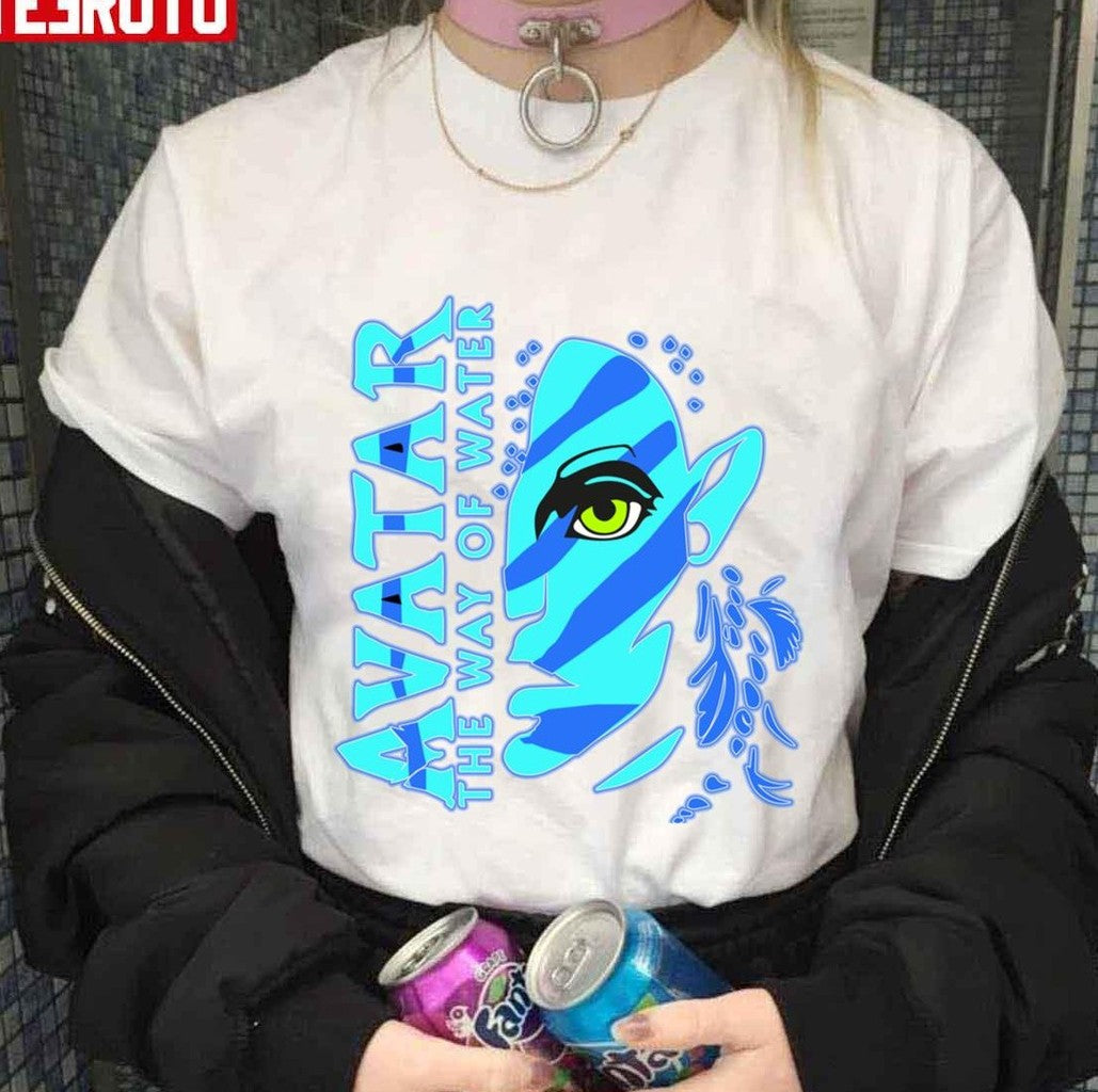 Avatar 2 The Way Of Water Jake And Neytiri Avatar Mazing Fanmade Unisex T-Shirt