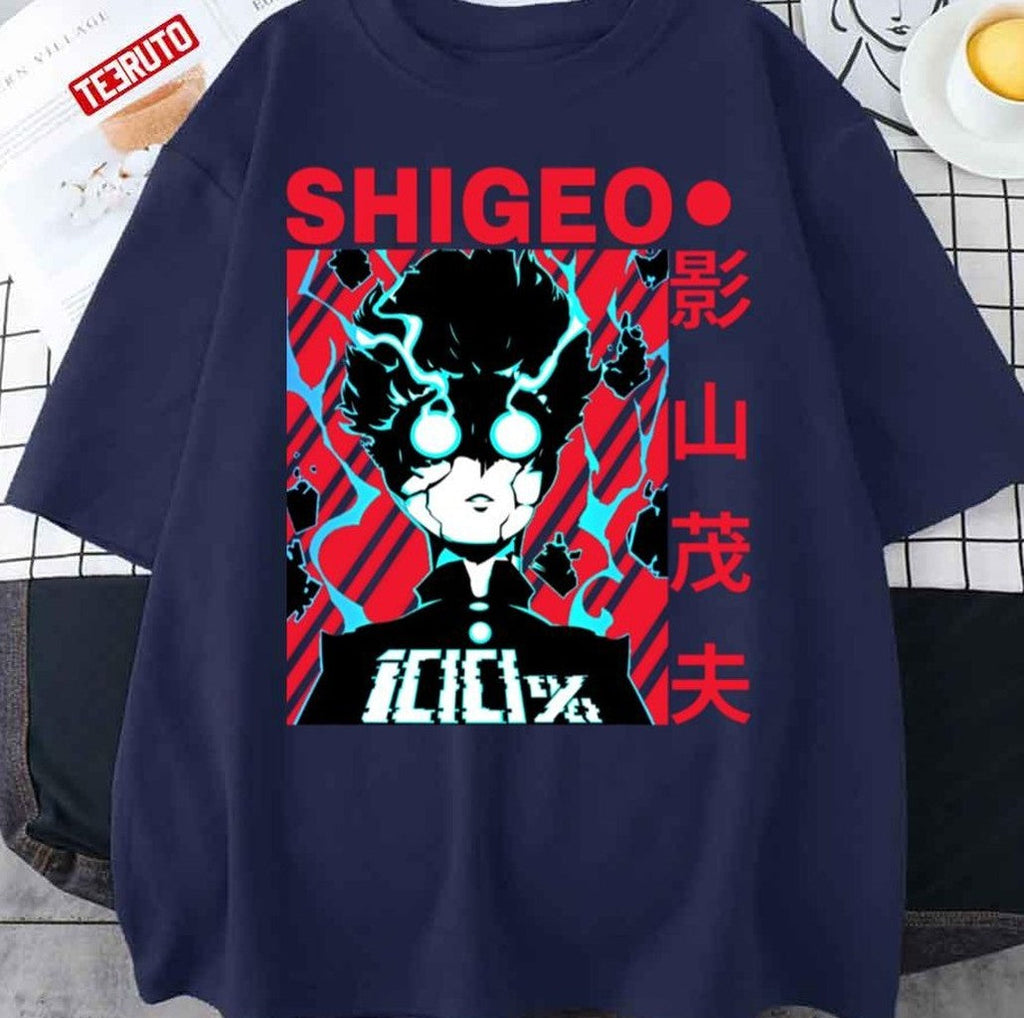 Shigeo Kageyama Red Graphic Mob Psycho 100 Unisex Sweatshirt