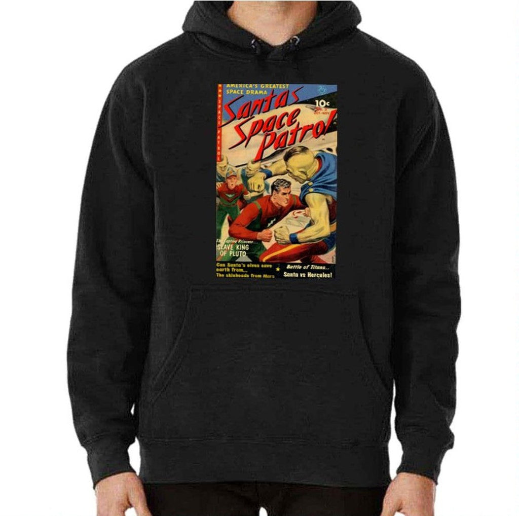 Santa Vs The Bikermen Of Pluto Unisex T-Shirt