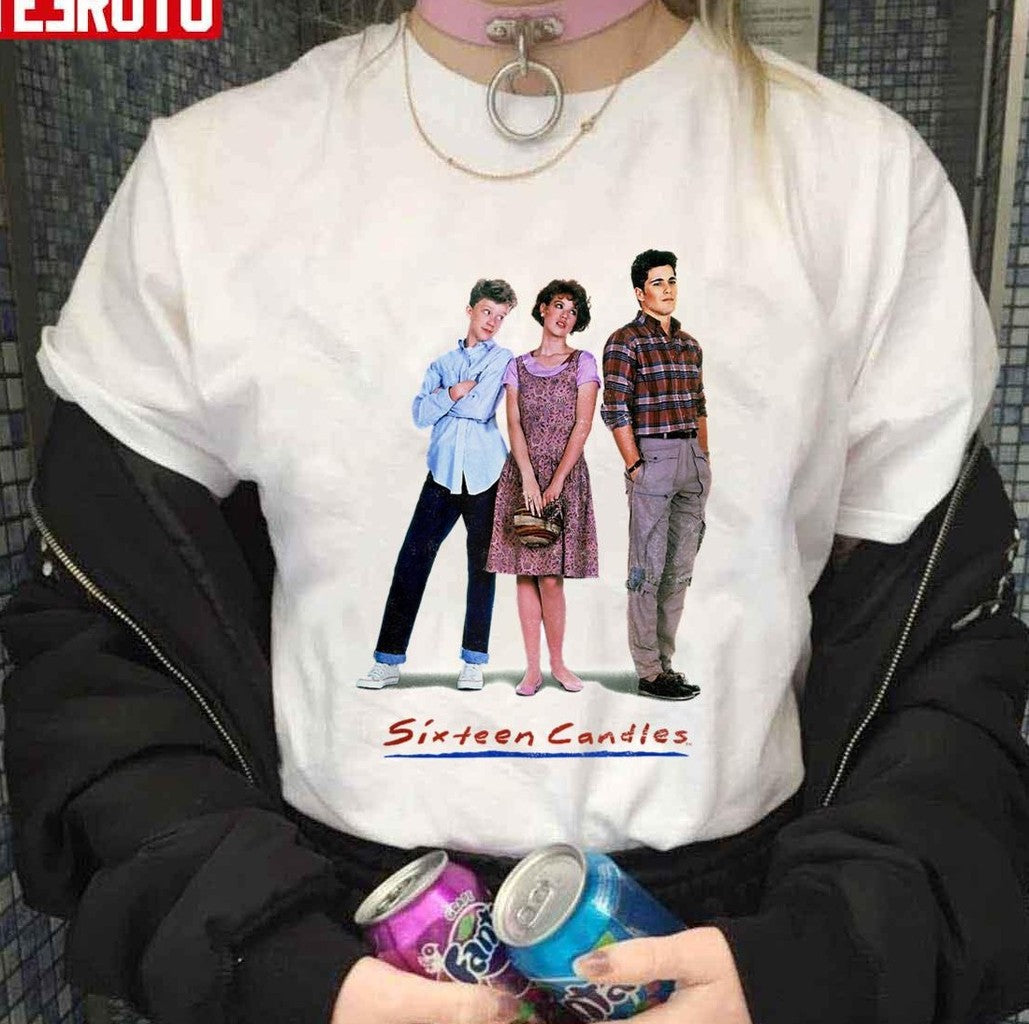 Sixteen Candles Film Poster Vintage Unisex T-shirt