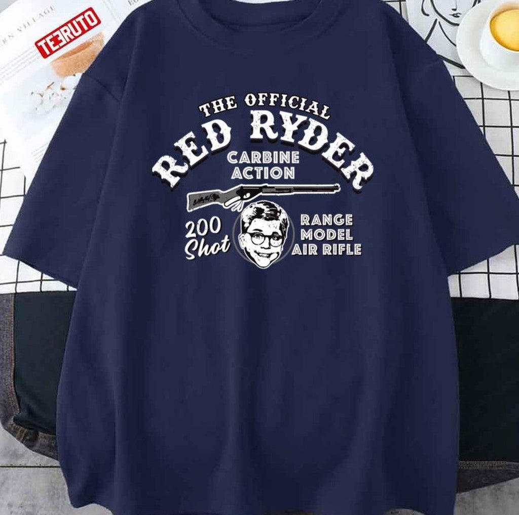 Red Ryder Official Carbine Action 200 Shot Range Model Air Rifle A Christmas Story Unisex Sweatshirt