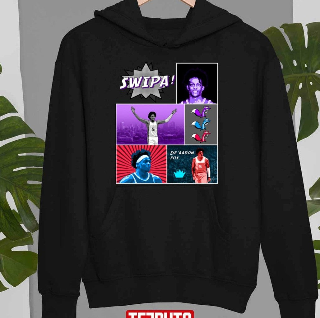 Basketball Comic Collage De'aaron Fox Unisex T-Shirt