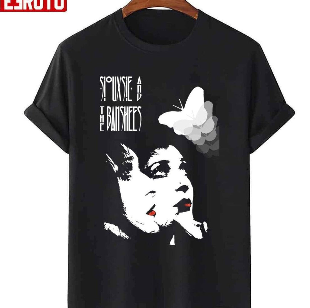Siouxsie Sioux &amp; Butterflies Siouxsie And The Banshees Unisex T-shirt