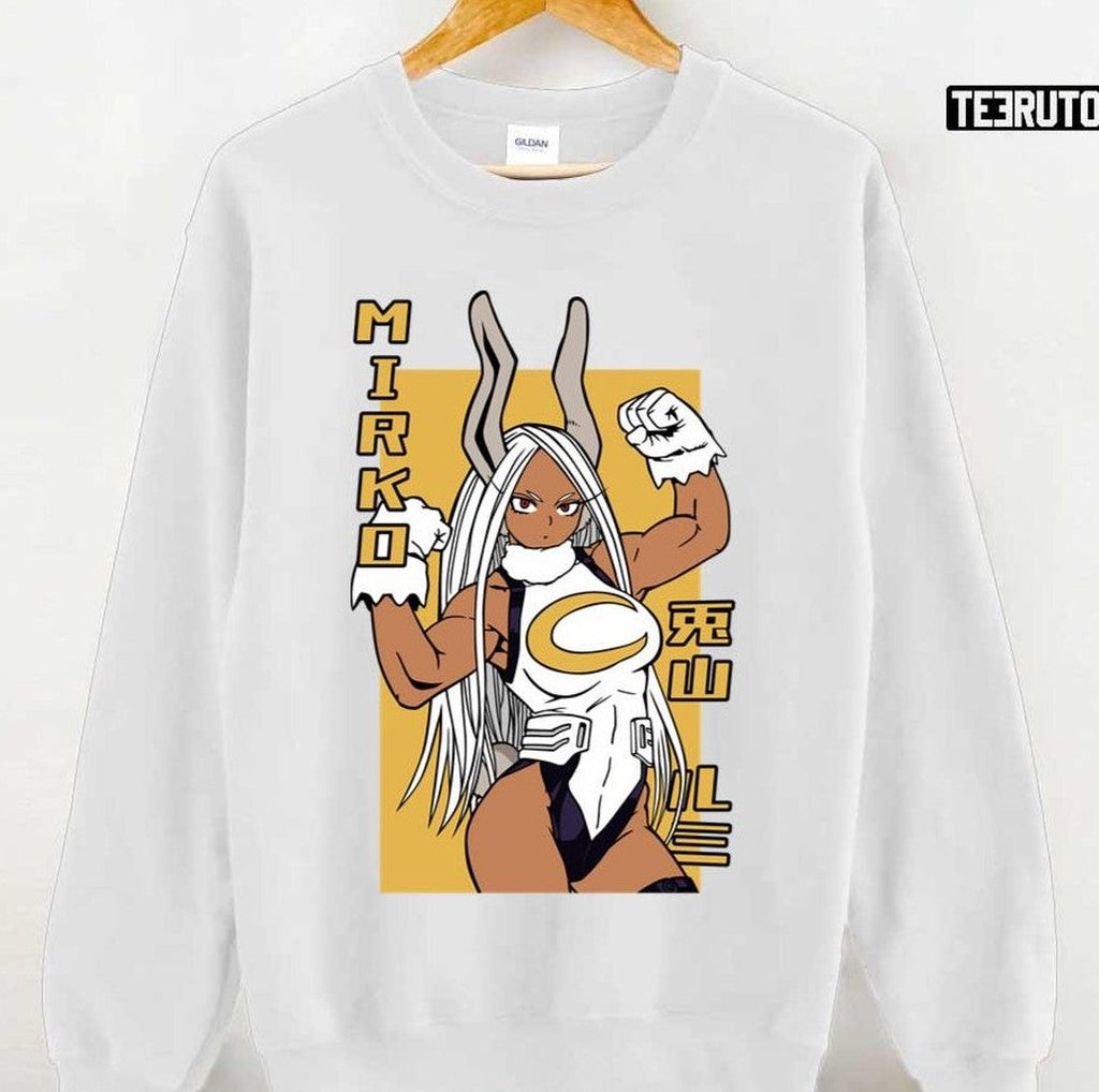 Muscle The Rabbit Hero Mirko In My Hero Academia Unisex T-shirt