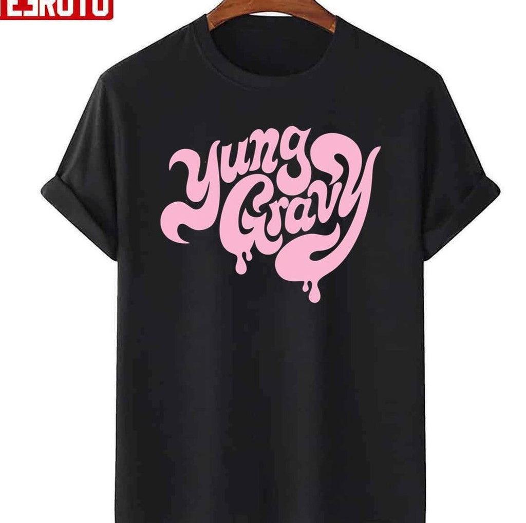 Rapper Yung Gravy Logo Typographic Unisex T-shirt
