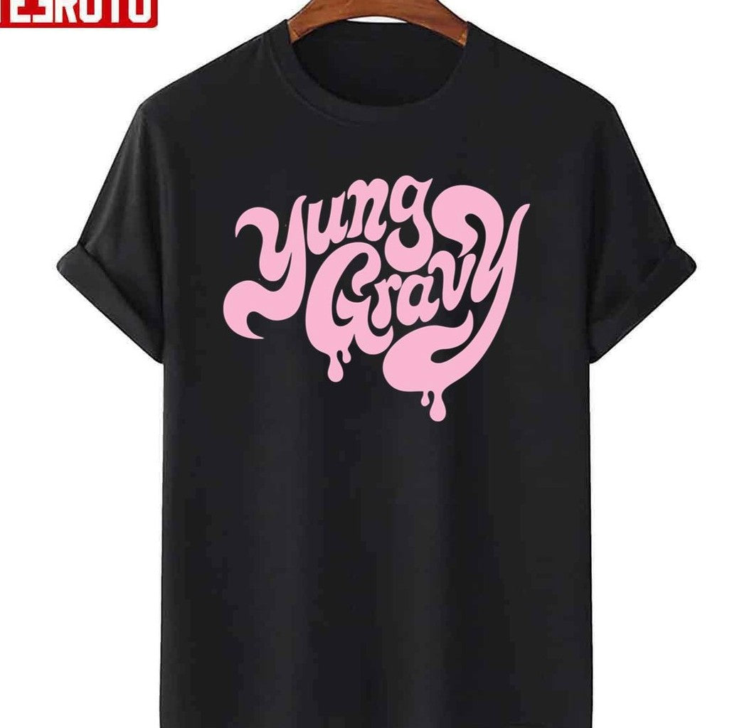 Rapper Yung Gravy Logo Typographic Unisex T-shirt