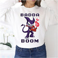 Badda Boom Fire Digimon Unisex Sweatshirt