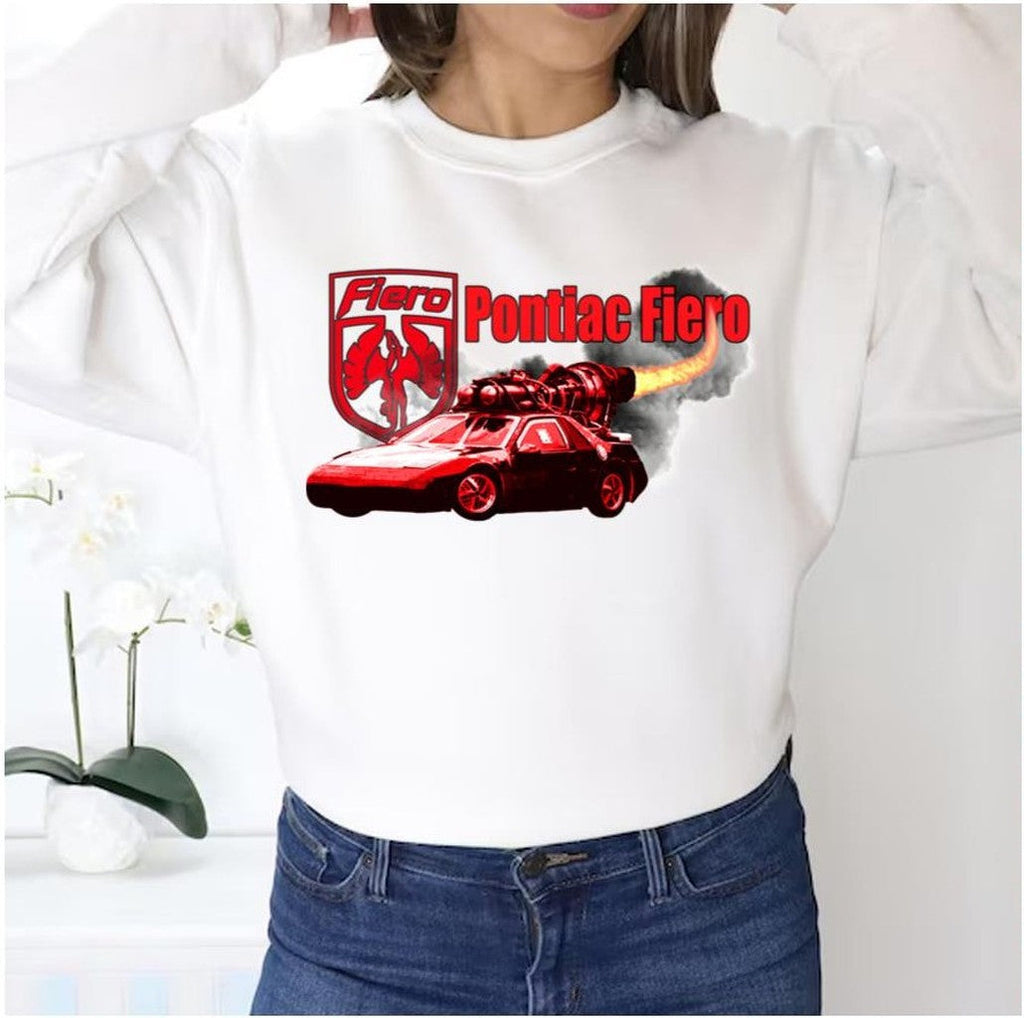 Pontiac Fiero Rocket Animated Design Unisex Hoodie