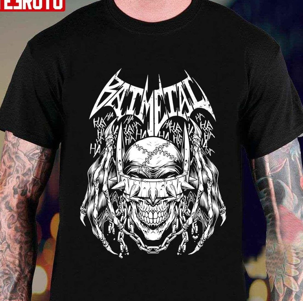 Batmetal Skull Unisex T-shirt