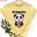 Panda Drinking Milk Tea The Gummy Bear Song Unisex T-Shirt