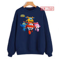 Autoplane Cartoon Super Wings Unisex Sweatshirt