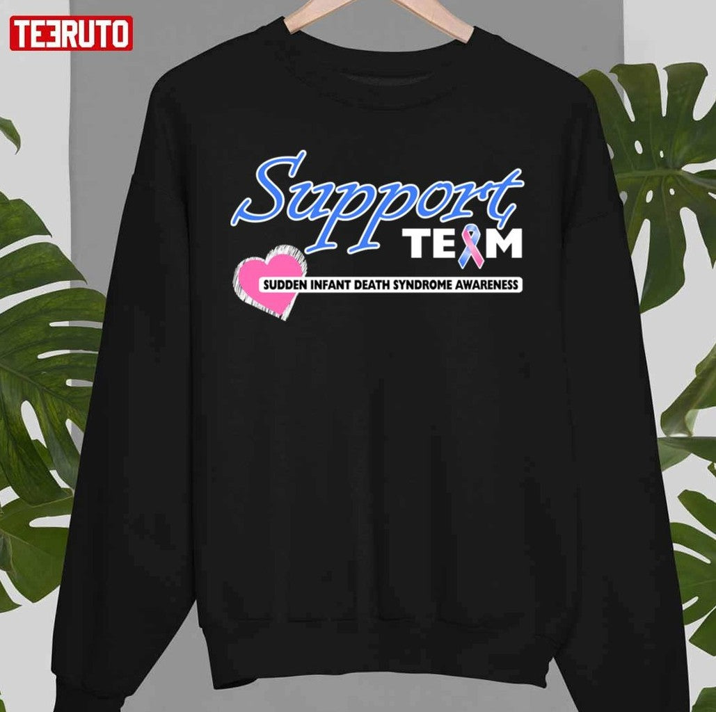 Sudden Infant Death Syndrome Awareness Sids Pink And Blue Ribbon Unisex T-Shirt