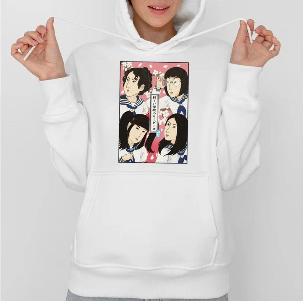 Retro 90s Art Atarashii Gakkou Music Band Unisex Sweatshirt