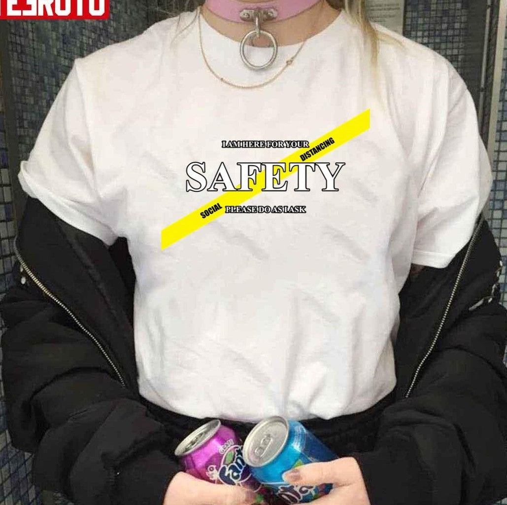 Social Distance Safety Unisex T-Shirt