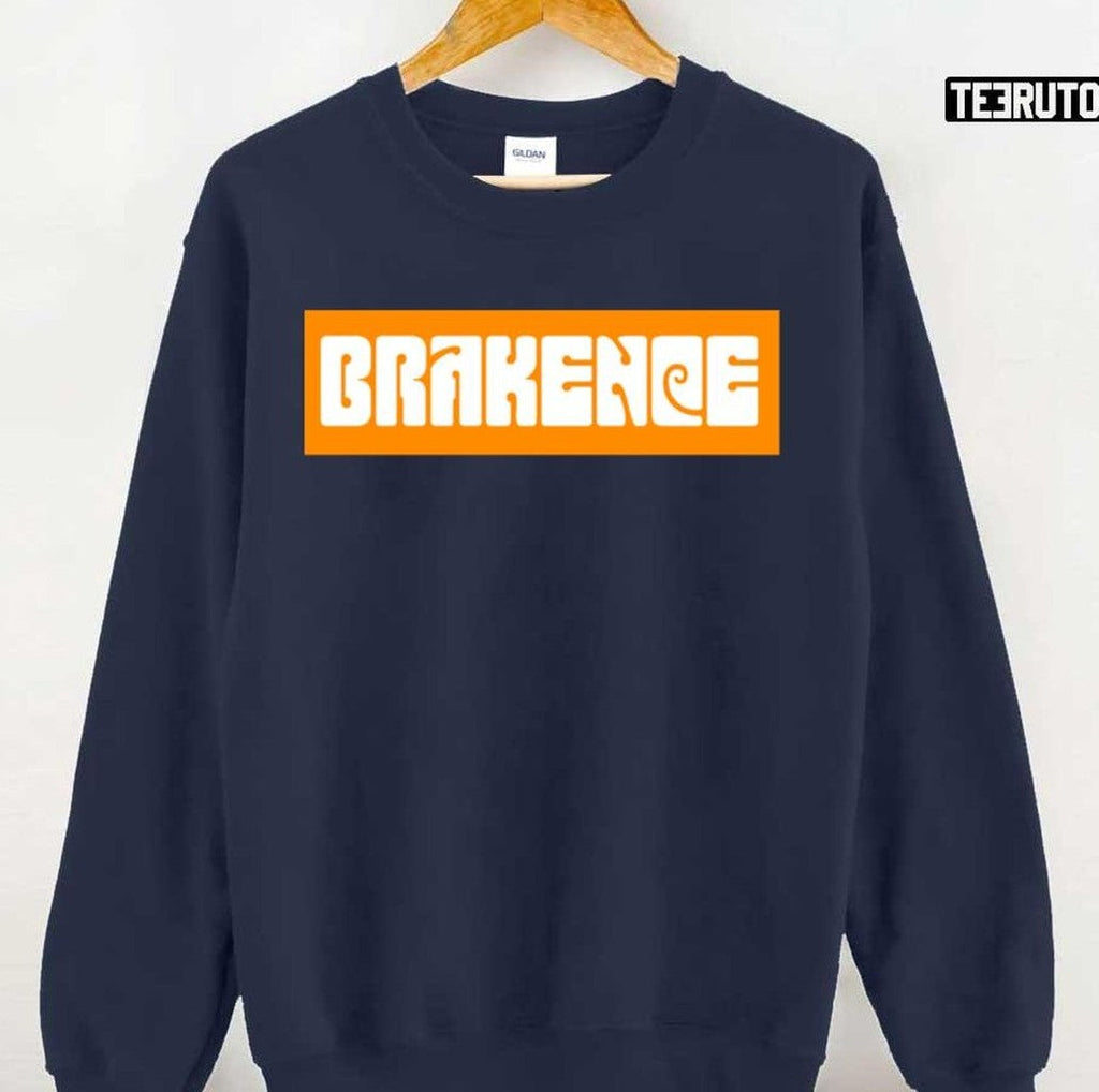 Orange Brakence Design Unisex Sweatshirt