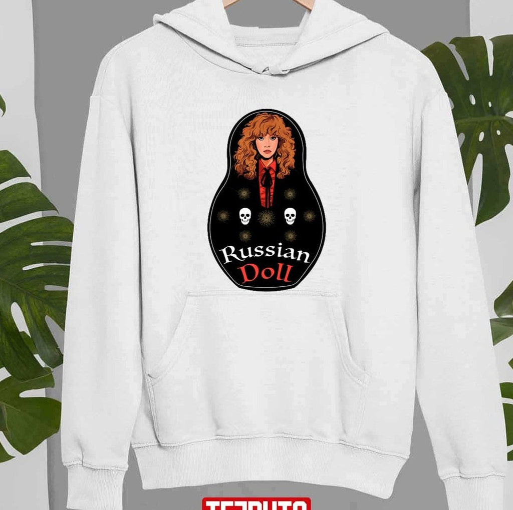 Russian Doll Art Skull Dark Horror Movie Character Unisex Sweatshirt