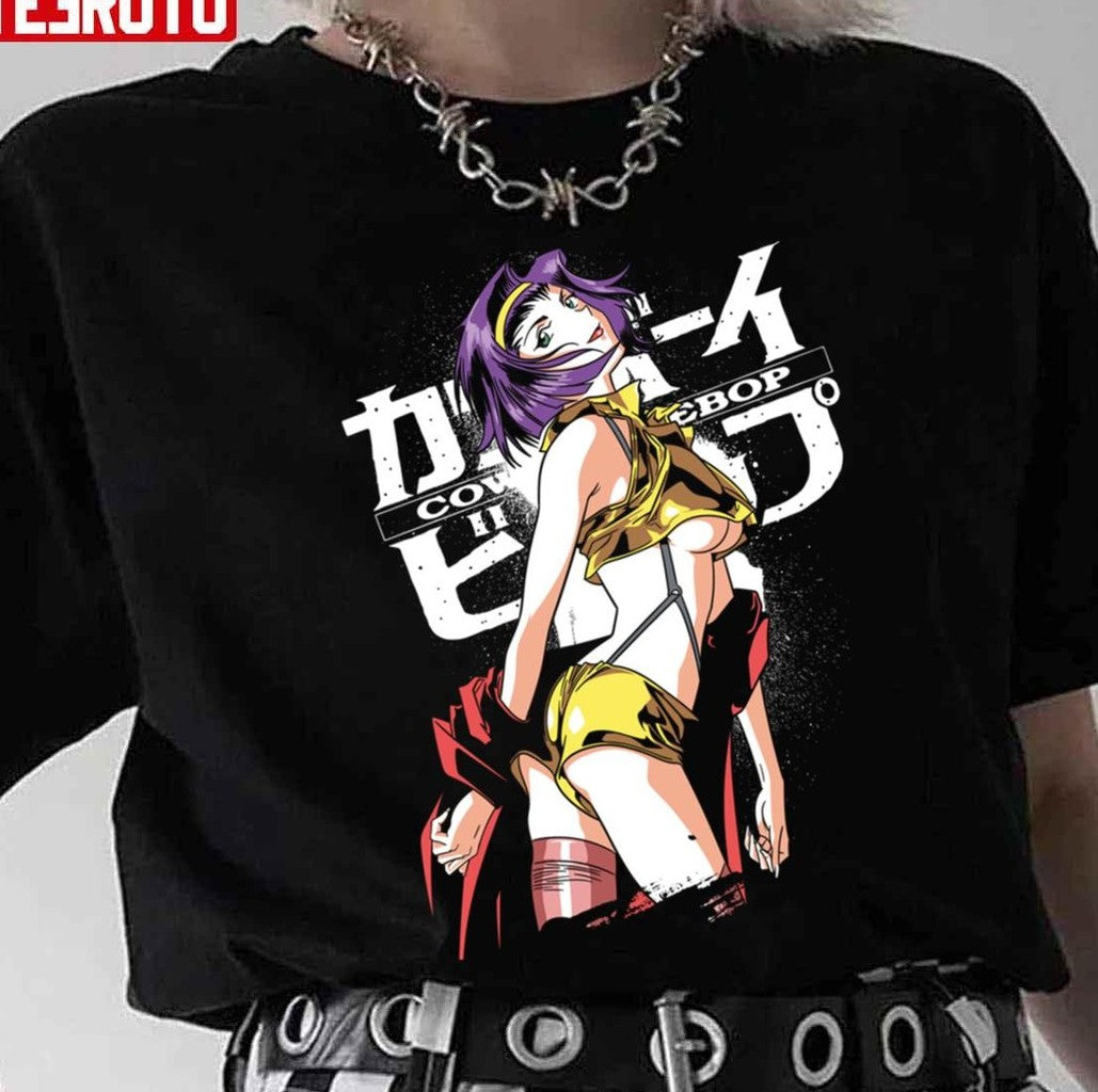 Space Girl Faye Valentine Cowboy Bebop Anime Unisex T-Shirt