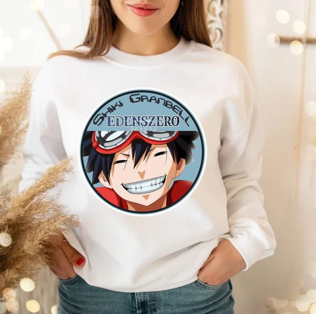 Shiki Face Edens Zero Shiki Granbell Unisex Sweatshirt