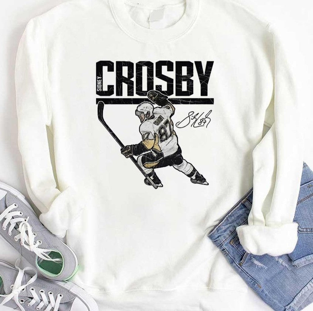 Sidney Crosby Signature Pittsburgh Penguins Unisex T-Shirt