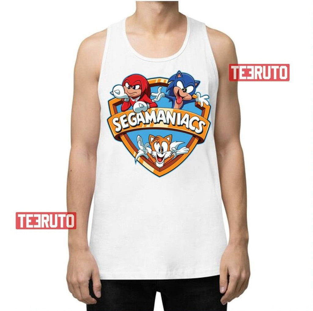 Segamaniacs Sonic Cartoon Unisex Tank Top