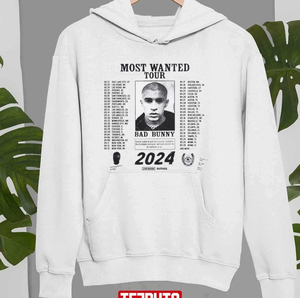 Bad Bunny Most Wanted Tour Unisex Sweatshirt