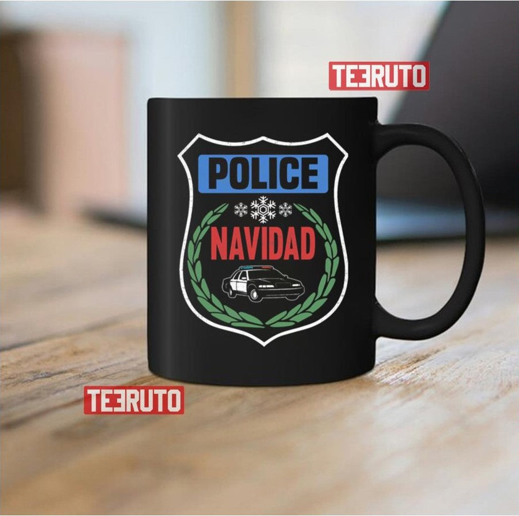 Police Navidad Christmas Unisex Sweatshirt