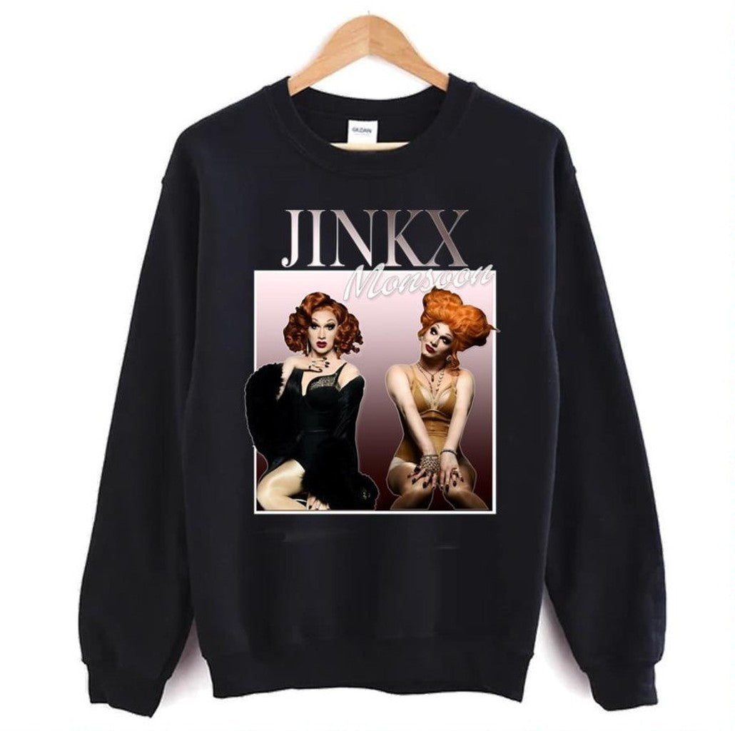 Rupaul's Drag Race 90's Throwback Tee Jinkx Monsoon Unisex Sweatshirt