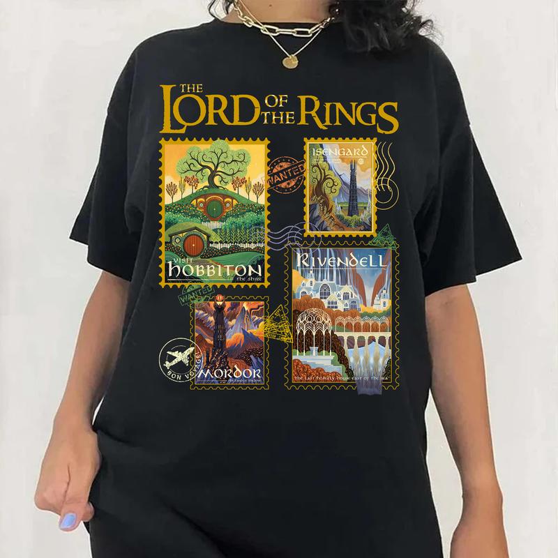 LOTR Stamp T Shirt Hoodie Sweatshirt Sweater