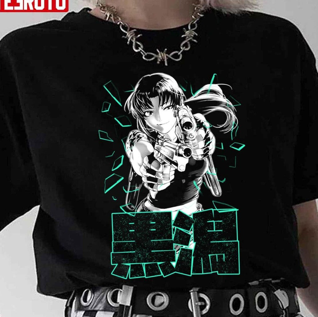 Shattered Revy White Unisex T-Shirt