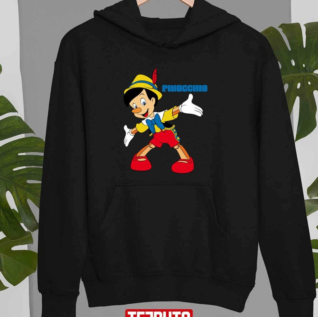 Pinocchio Cartoon Movie Funny Unisex T-shirt