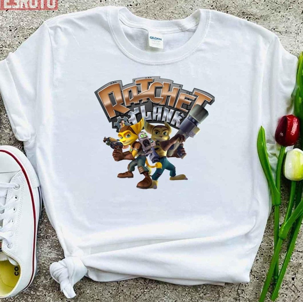 Attitude Is A Little Thing Sesuatu Ratchet &amp; Clank Game Unisex T-Shirt