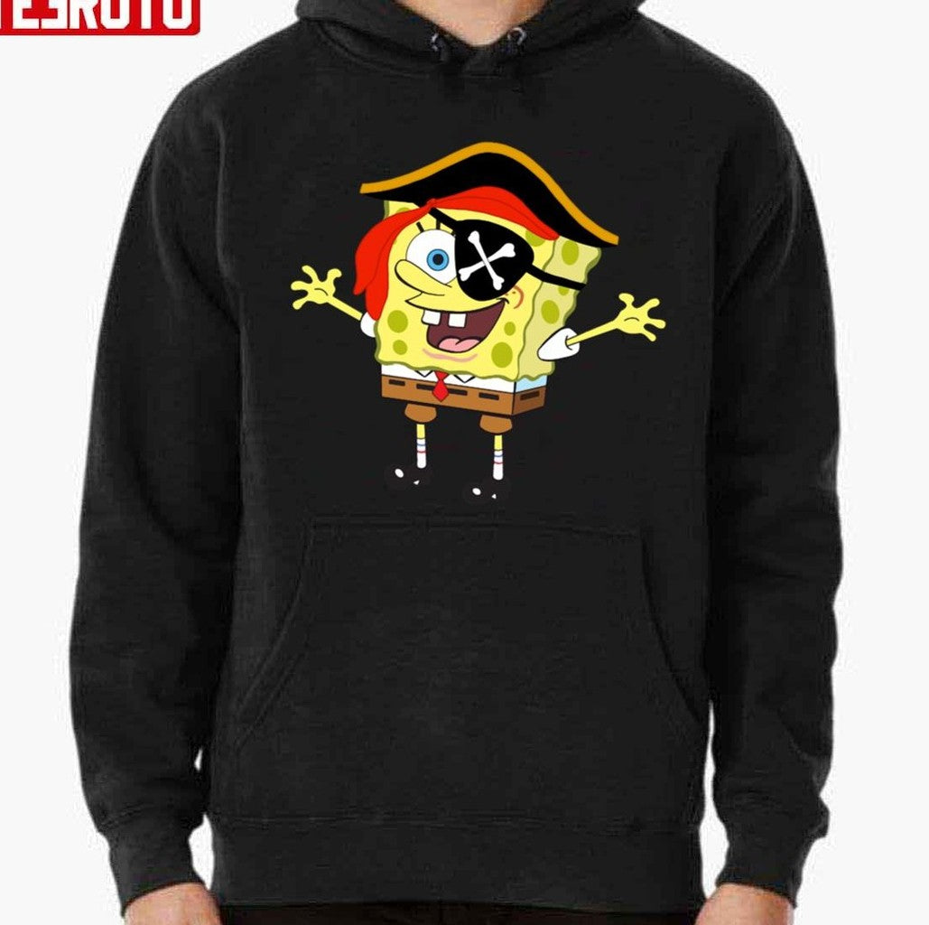 Pirate Halloween Spongebob Unisex T-Shirt