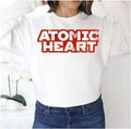 Atomic Heart Distressed Logo Unisex Sweatshirt
