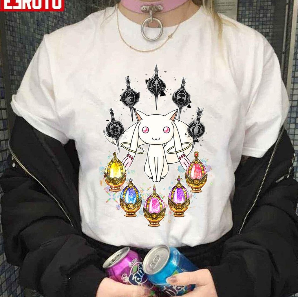 Puella Magi Madoka Magica Kawaii Unisex T-Shirt