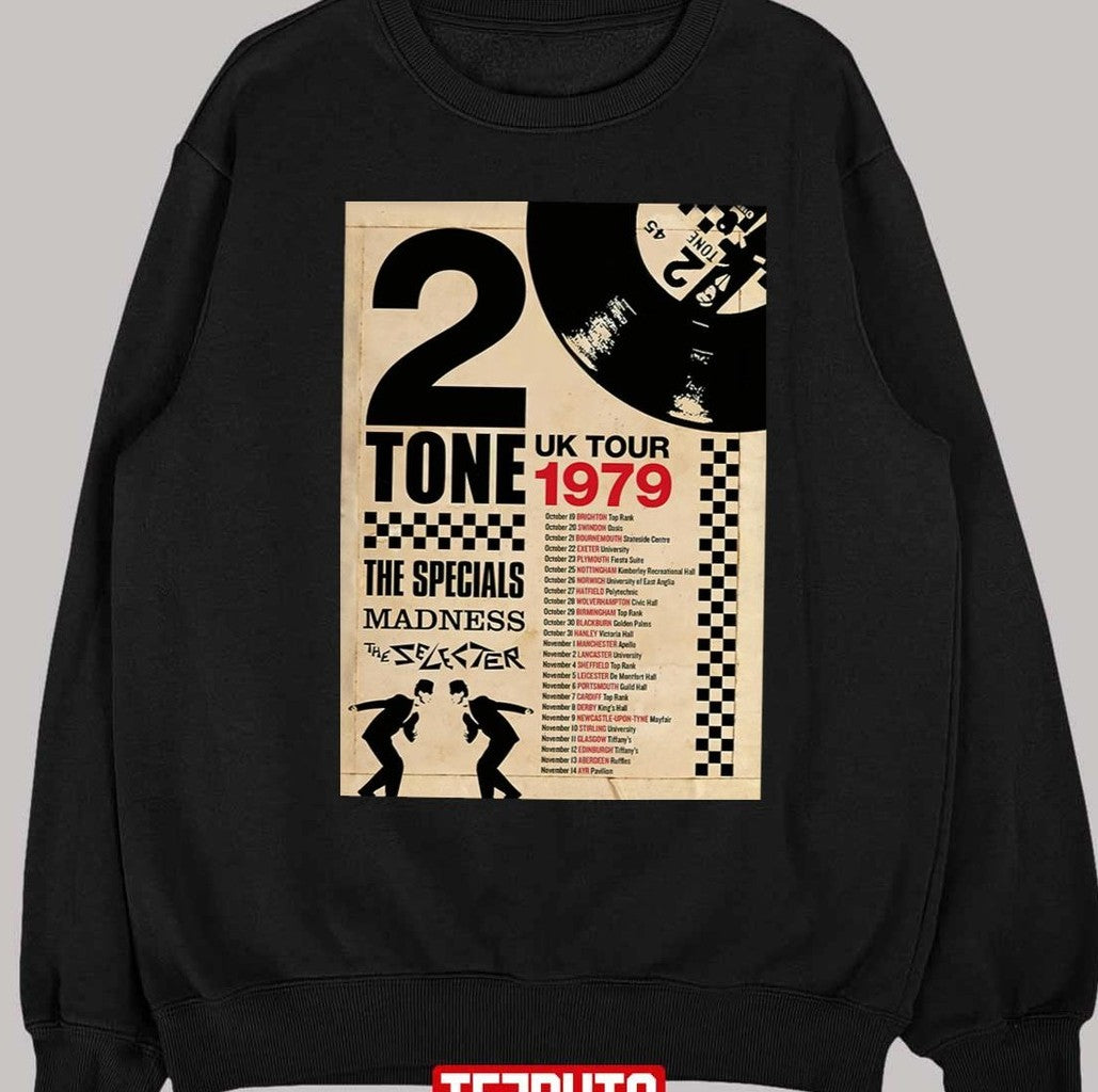 Terry Hall Madness The Specials Two Tone Unisex T-Shirt