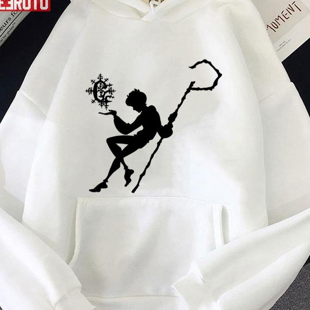 Rise Of The Guardians Jack Frost Snowflake Sillouette Unisex Sweatshirt